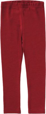 Leggings aus Schurwolle rot Gr. 116