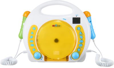 myToys Kinder CDPlayer mit Hörbuchfunktion, USBAnschluss, eingebautem