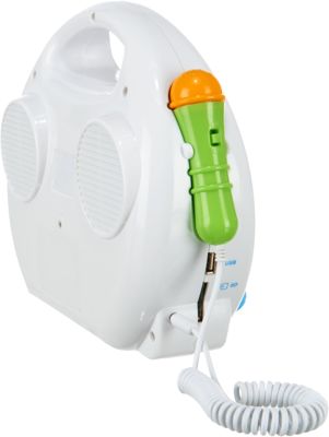 myToys Kinder CDPlayer mit Hörbuchfunktion, USBAnschluss, eingebautem