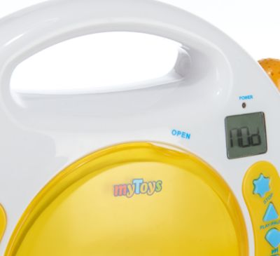 myToys Kinder CDPlayer mit Hörbuchfunktion, USBAnschluss, eingebautem