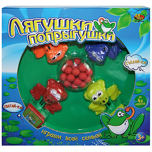 Настольная игра "Лягушки-попрыгушки", ABtoys от ABtoys