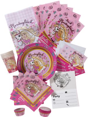 Partyset Barbie, 96-tlg. 2