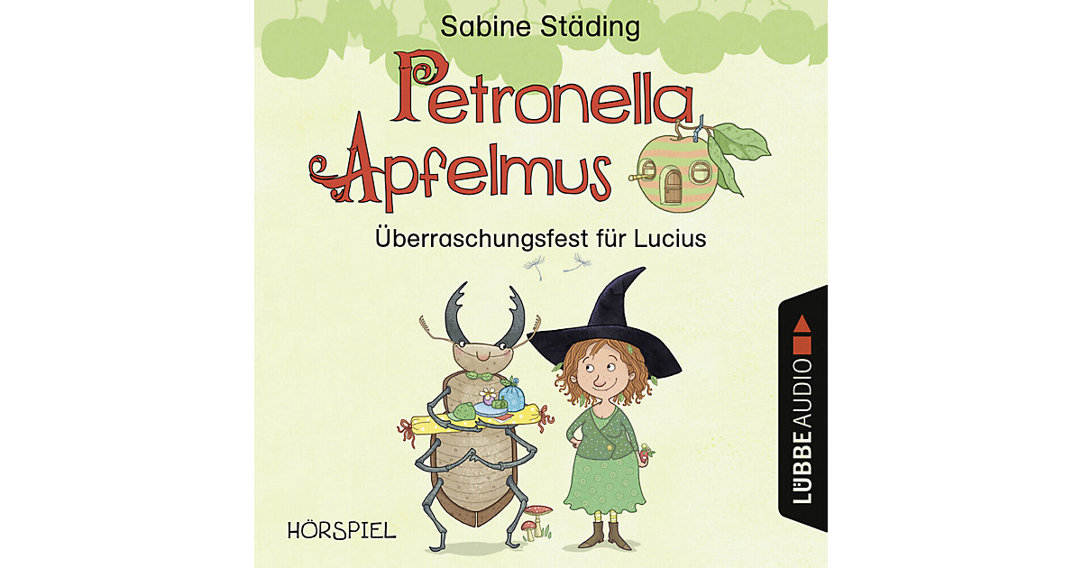 CD Petronella Apfelmus - Überraschungsfest Lucius Hörbuch Kinder