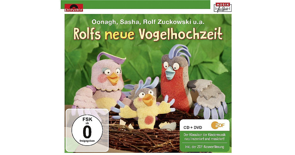 DVD Rolfs neue Vogelhochzeit (CD + DVD) Hörbuch