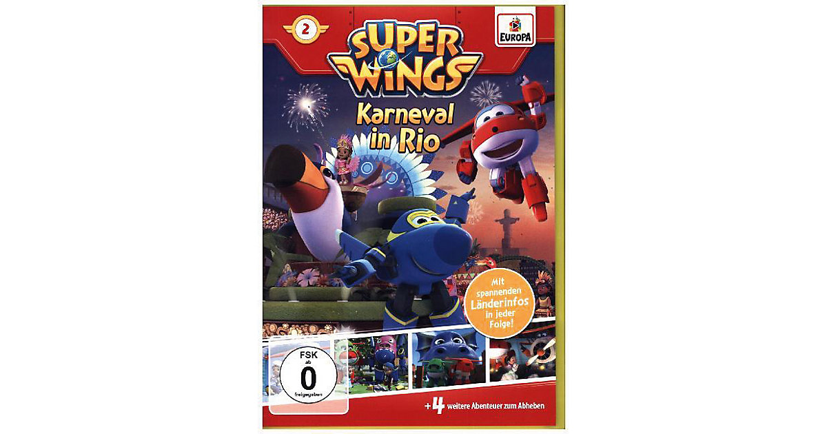 DVD Super Wings - Karneval in Rio Hörbuch