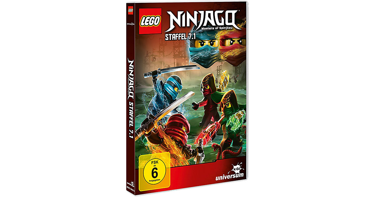 DVD LEGO Ninjago Staffel 7.1 Hörbuch