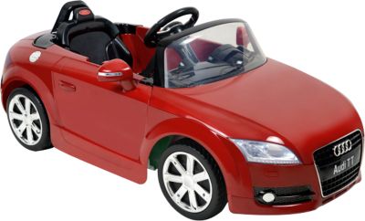 Elektrofahrzeug Audi TT, 12V, mit Fernbedienung rot