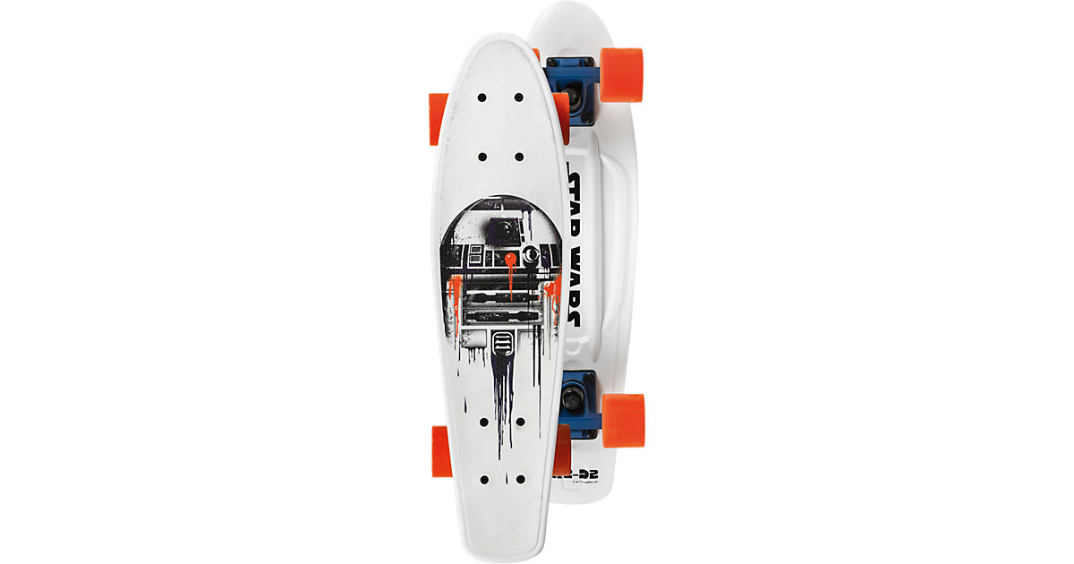 Skateboard R2D2 weiß