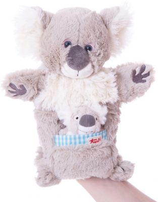 Мягкая игрушка на руку Коала с детенышем, 28 см, Trudi