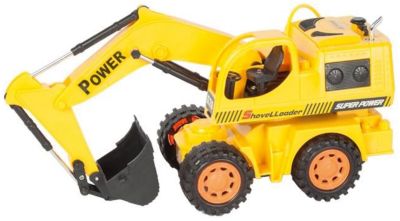 Экскаватор колёсный на р/у строительный, Mioshi Tech