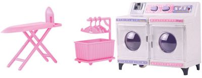 Набор мебели для кукол "Прачечная", DollyToy