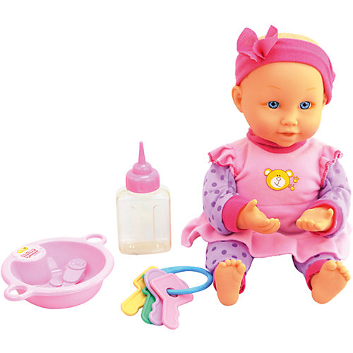 Интерактивная кукла-младенец "Весёлые прятки", 32 см, DollyToy от DollyToy
