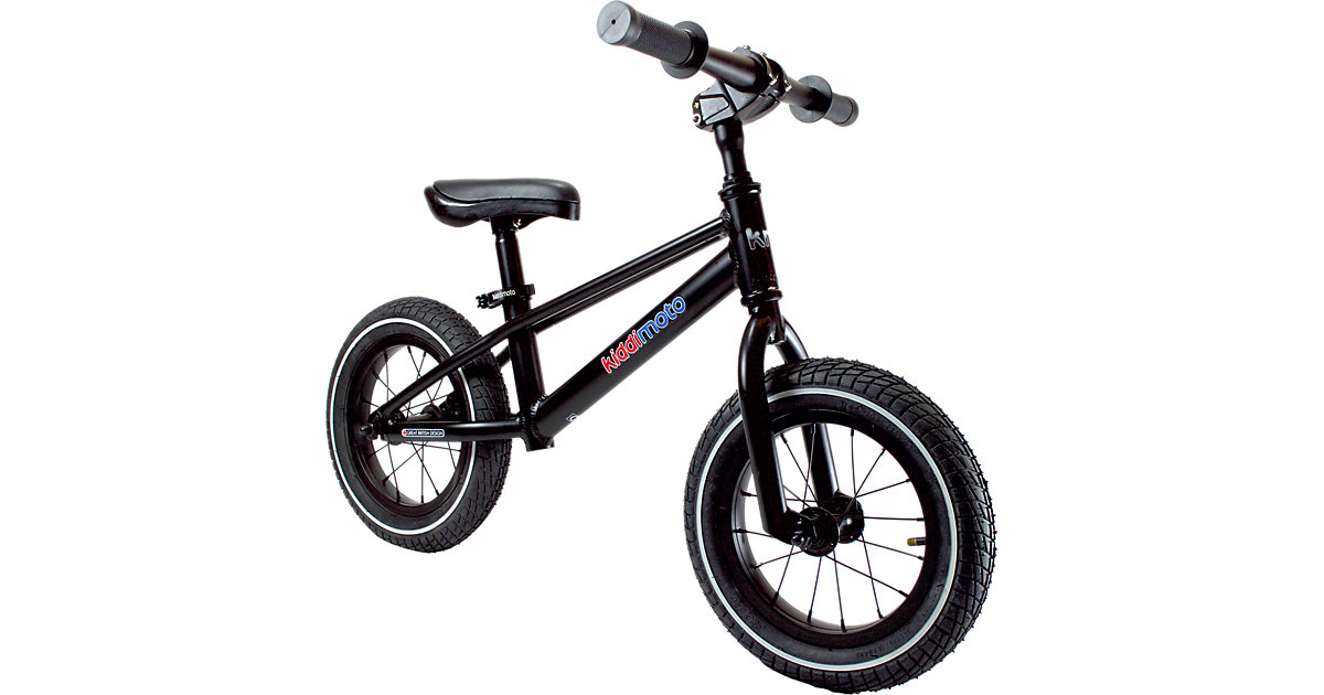 Kiddimoto · Metall Laufrad Mountain Bike Style, schwarz Gr. 12 Kiddimoto · Metall Laufrad Mountain Bike Style, schwarz Gr. 12
