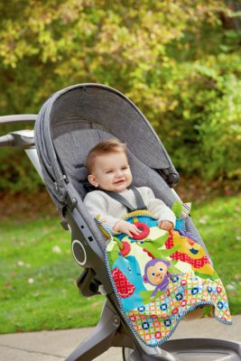 Мягкое одеяло Fisher-Price «Пойдем на прогулку» от Mattel