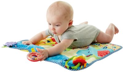 Мягкое одеяло Fisher-Price «Пойдем на прогулку» от Mattel