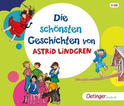 Die schönsten Geschichten von Astrid Lindgren, 3 Audio-CDs Hörbuch
