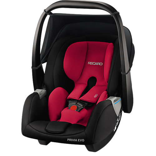 Автокресло Recaro Privia EVO, 0-13 кг., racing red - черный/розовый от RECARO