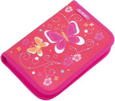 Herlitz Пенал с наполнением 31 предмет, Butterfly