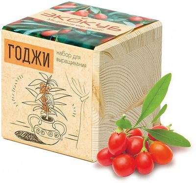 Набор для выращивания "Годжи", Экокуб