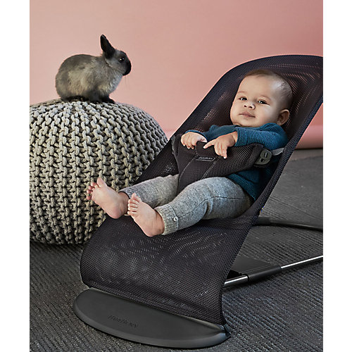 Кресло-шезлонг BabyBjorn Bliss Mesh антрацитовый от BabyBjorn