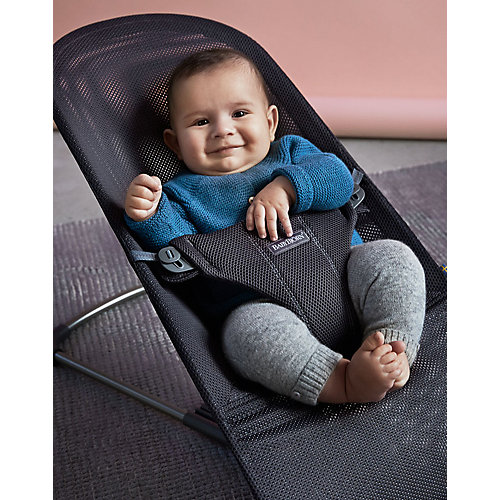 Кресло-шезлонг BabyBjorn Bliss Mesh антрацитовый от BabyBjorn