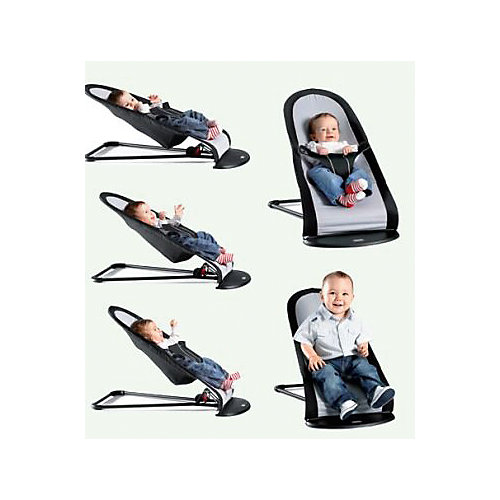 Кресло-шезлонг BabyBjorn Bliss Mesh антрацитовый от BabyBjorn