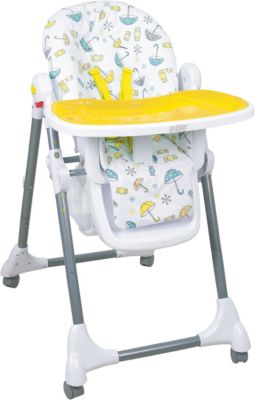Стульчик для кормления BH-431, Selby, желтый