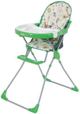 Стульчик для кормления 251 "Совы", Selby, зеленый