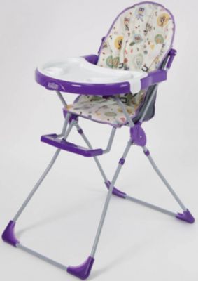 Стульчик для кормления 251 "Совы", Selby, фиолетовый