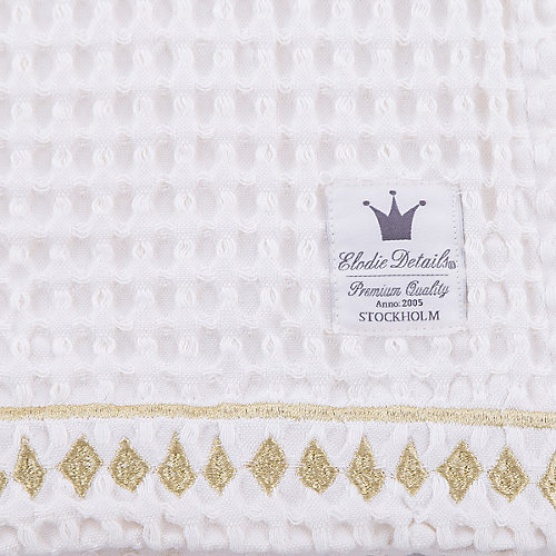 Плед Vanilla White, Elodie Details, вафельный узор от Elodie Details