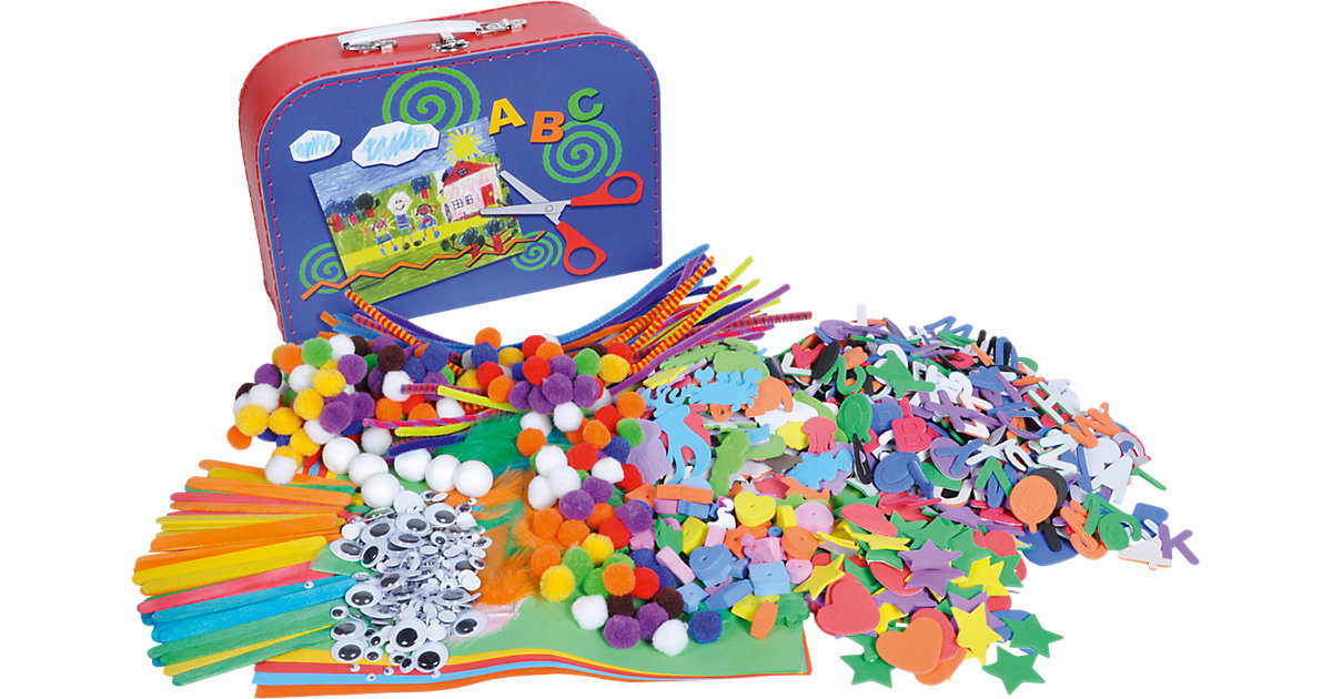 Knorr Toys · Bastelkoffer groß, 1500tlg. Knorr Toys · Bastelkoffer groß, 1500tlg.