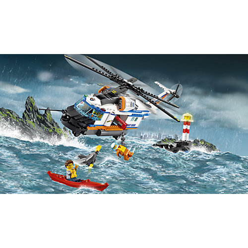 LEGO City 60166: Сверхмощный спасательный вертолёт от LEGO