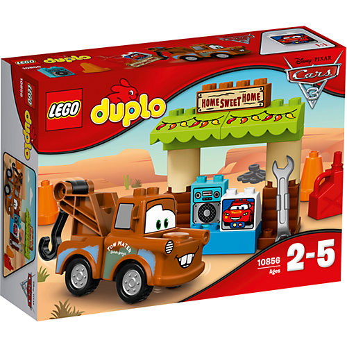 Конструктор LEGO DUPLO 10856 "Тачки 3": Гараж Мэтра от LEGO