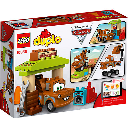 Конструктор LEGO DUPLO 10856 "Тачки 3": Гараж Мэтра от LEGO