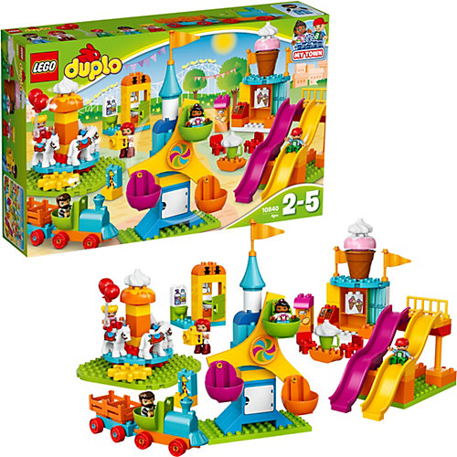 LEGO DUPLO 10840: Большой парк аттракционов от LEGO
