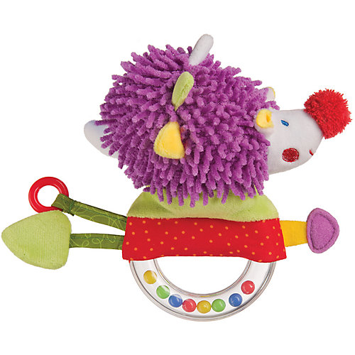 Погремушка-пищалка Funny Hedgehog, Happy Baby от Happy Baby