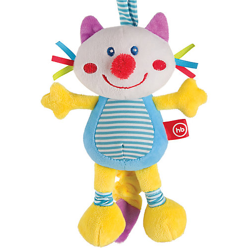 Игрушка мягконабивная Frisky Kitty, Happy baby