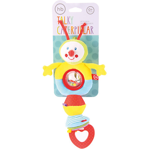 Игрушка-погремушка Talky Caterpillar, Happy Baby