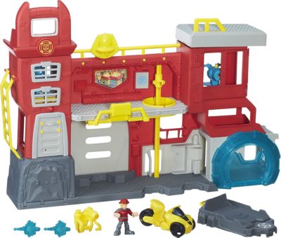 Трансформеры спасатели "Штаб Спасателей", Playskool heroes, Hasbro