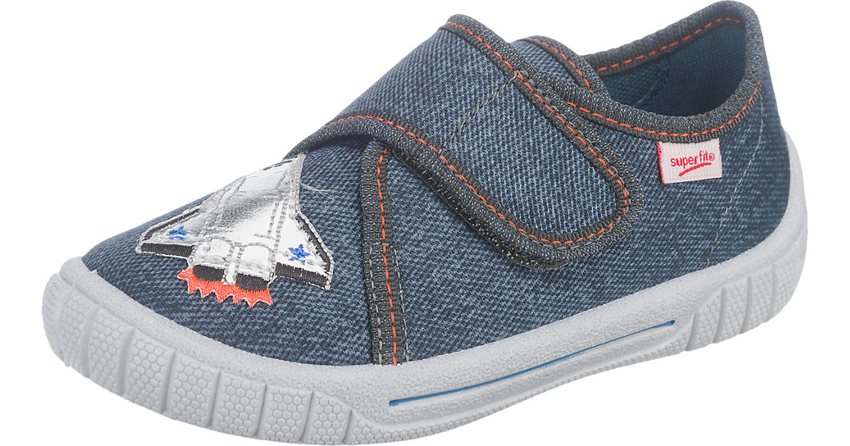 Hausschuhe BILL , Weite M4, Rakete Gr. 32 Jungen Kinder Hausschuhe BILL , Weite M4, Rakete Gr. 32 Jungen Kinder
