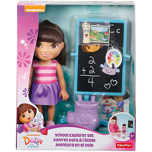 Игровой набор, Fisher Price, Даша-путешественница, Набор с грифельной доской от Mattel