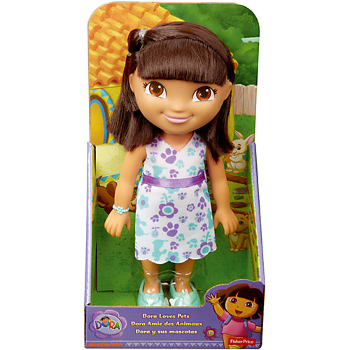 Кукла Даша-путешественница из серии "Приключения каждый день", Fisher Price от Mattel