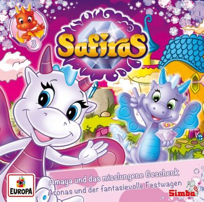 CD Safiras 3 - Amaya und das misslungene Geschenk / Aronas und der fantasievolle Festwagen Hrbuch
