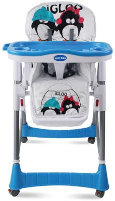 Стульчик для кормления Couple, Sweet Baby, Light Aqua