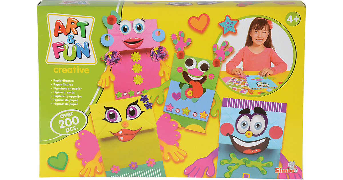 Art & Fun Papierfiguren basteln Art & Fun Papierfiguren basteln