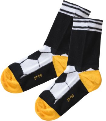 Socken , Fuball schwarz Gr. 23-26 Jungen Kleinkinder