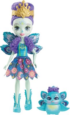 Кукла Enchantimals Павлин Пэттер Пикок