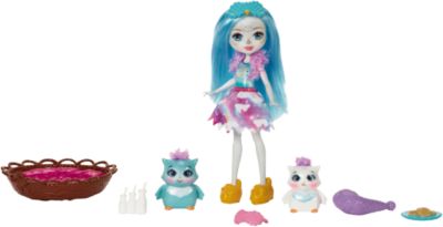Набор с куклой Enchantimals "Ночевка с совой"