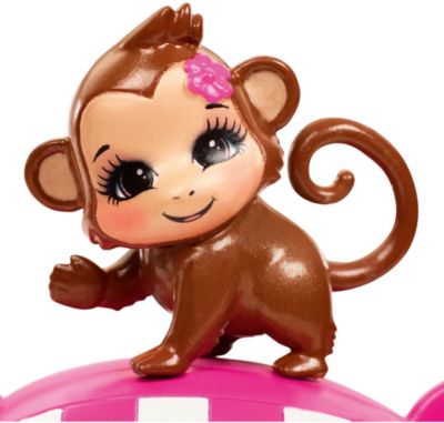 Кукла Enchantimals Мерит Мартыша с тележкой для фруктов