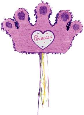 Pinata Prinzessinenkrone rosa